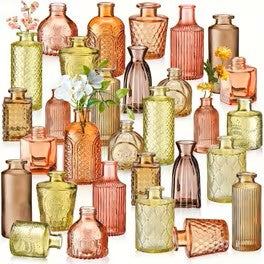 Elegant Multi varied Small Center Vases & Floral Arrangement