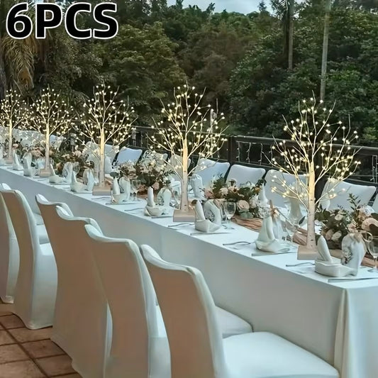 Exquisite Tree Light Centerpieces (Set of 6)