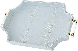 Elegant Scalloped Serving Trays